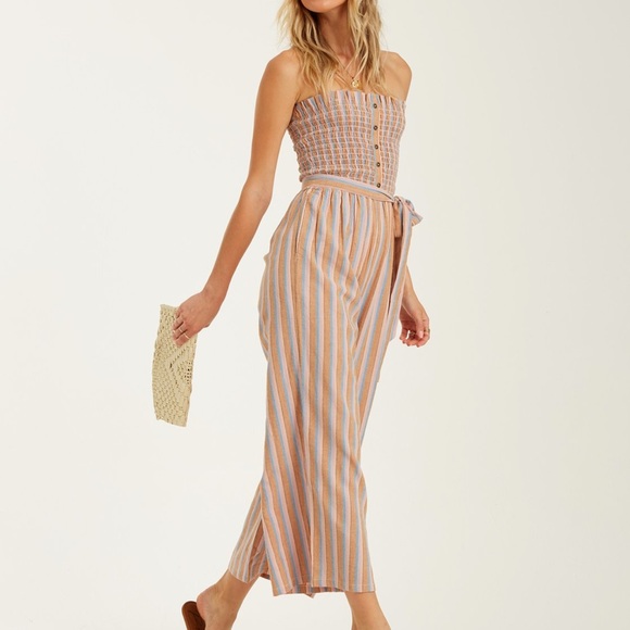 🌸 BILLABONG FORWARD FEELINGS JUMPSUIT 🌸 - Picture 3 of 11